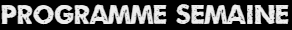 programme semaine